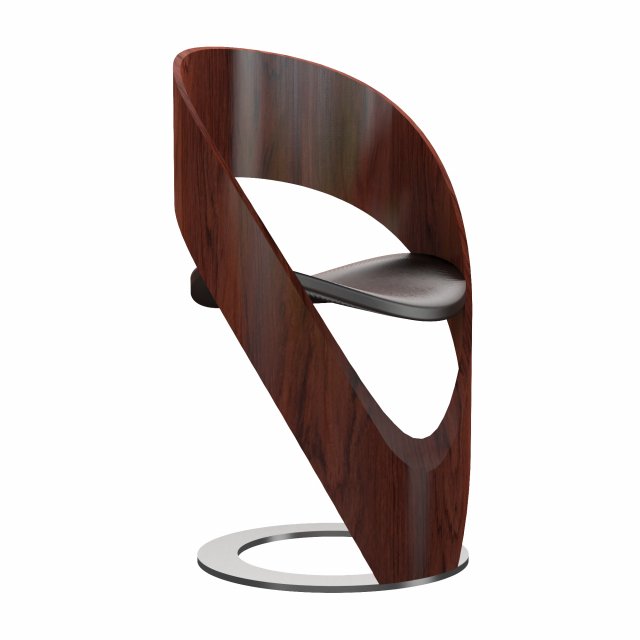 chair 3D Model .c4d .max .obj .3ds .fbx .stl .blend 