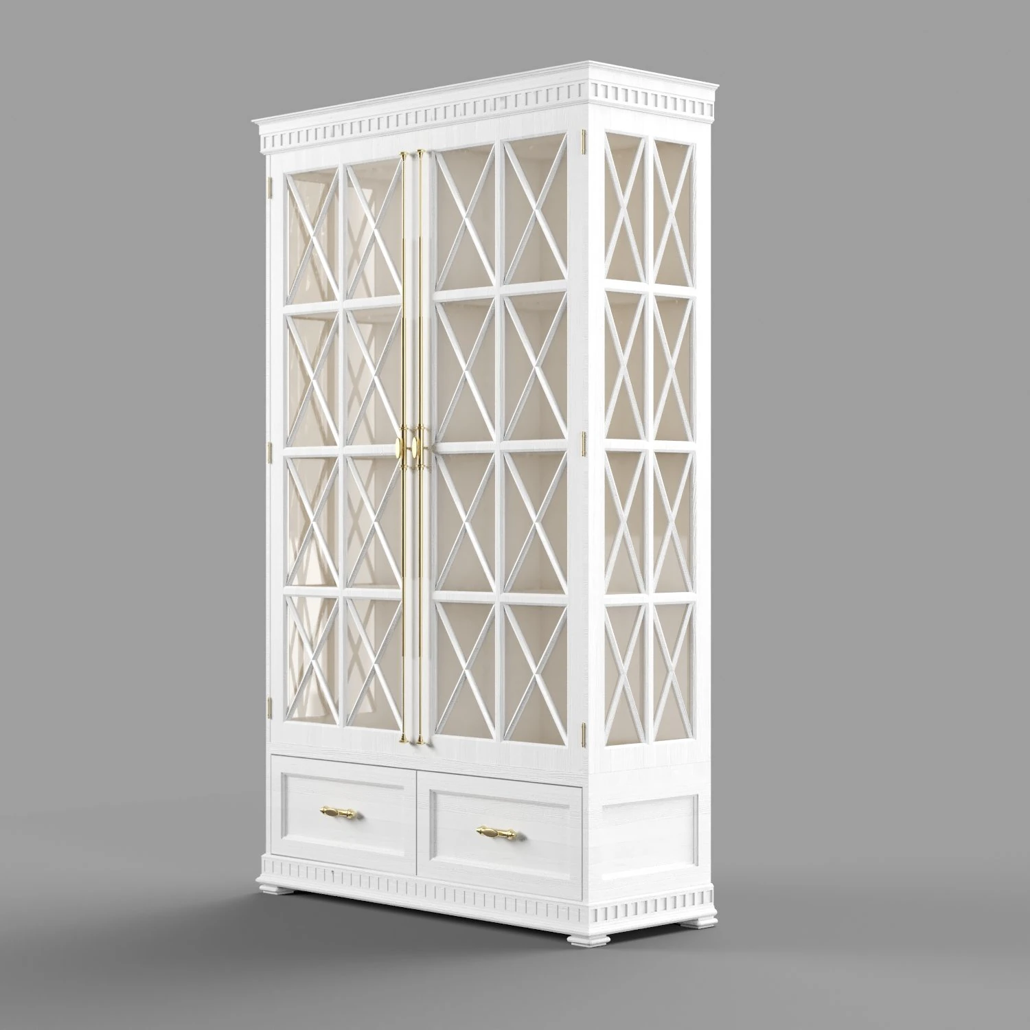 vitrine 3D Model .c4d .max .obj .3ds .fbx .stl .blend 