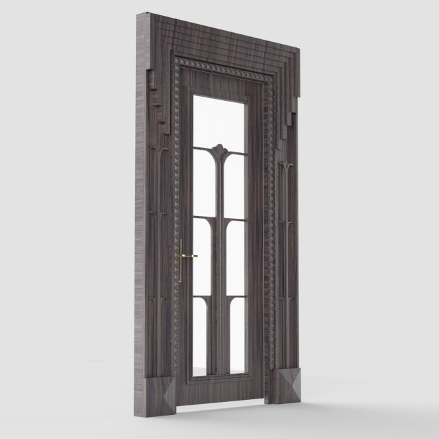 door Modelo 3D .c4d .max .obj .3ds .fbx .stl .blend 