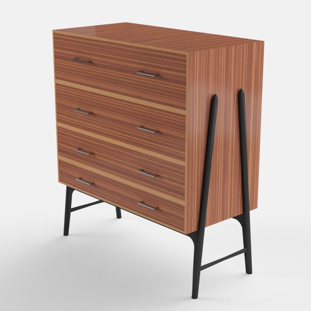 drawer Modelo 3D .c4d .max .obj .3ds .fbx .stl .blend 
