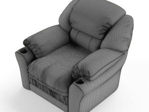leather sofa Modelo 3D