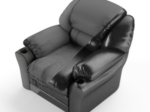 leather sofa Modelo 3D