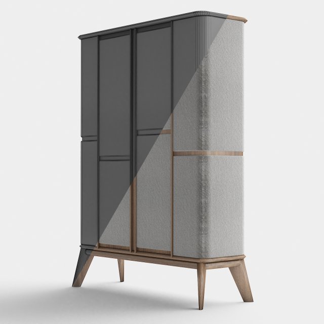 commode 3D Model .c4d .max .obj .3ds .fbx .stl .blend 
