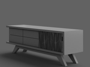 tv stand Modelo 3D