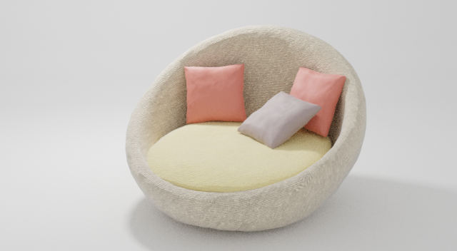 circlechaire Modelo 3D .c4d .max .obj .3ds .fbx .stl .blend 
