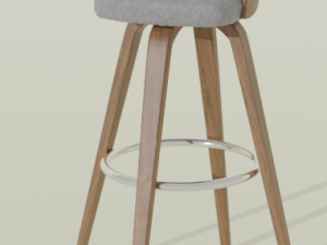 modern chair 3D मॉडल