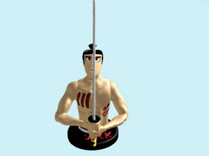 samurai jack for 3d printing 3D Print Model