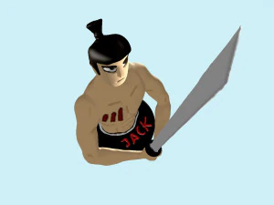 samurai jack for 3d printing 3D Print Model
