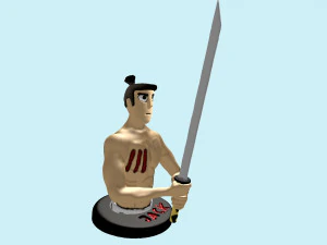 samurai jack for 3d printing 3D Print Model