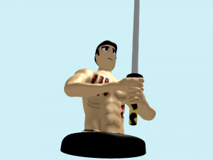 samurai jack for 3d printing 3D printmodel