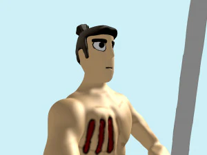 samurai jack for 3d printing 3D Print Model