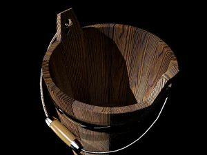 wood bucked 3D Model
