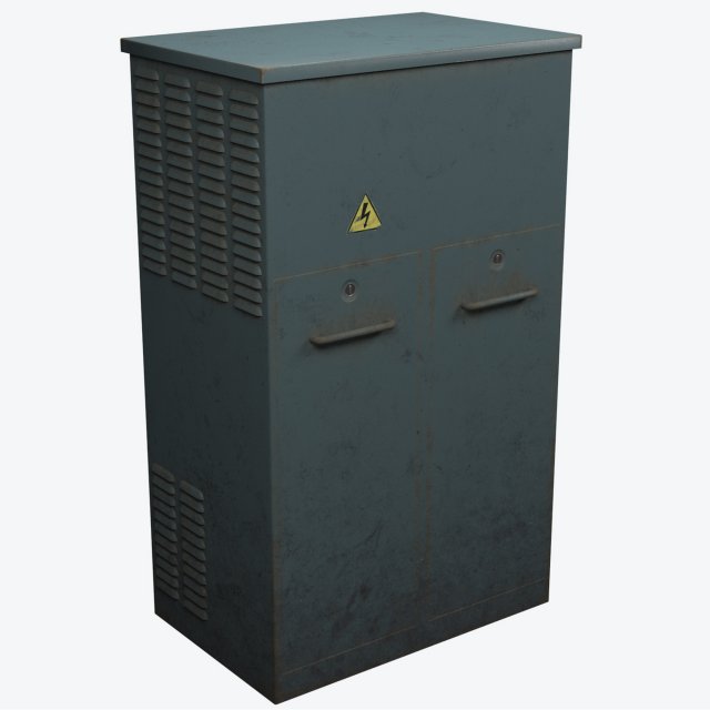 electrical box1 Model 3D .c4d .max .obj .3ds .fbx .stl .blend 