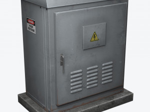 electrical box3 3D 모델