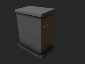 electrical box3 Modello 3D