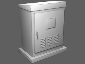 electrical box3 Modello 3D