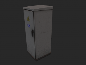 electrical box 3D मॉडल