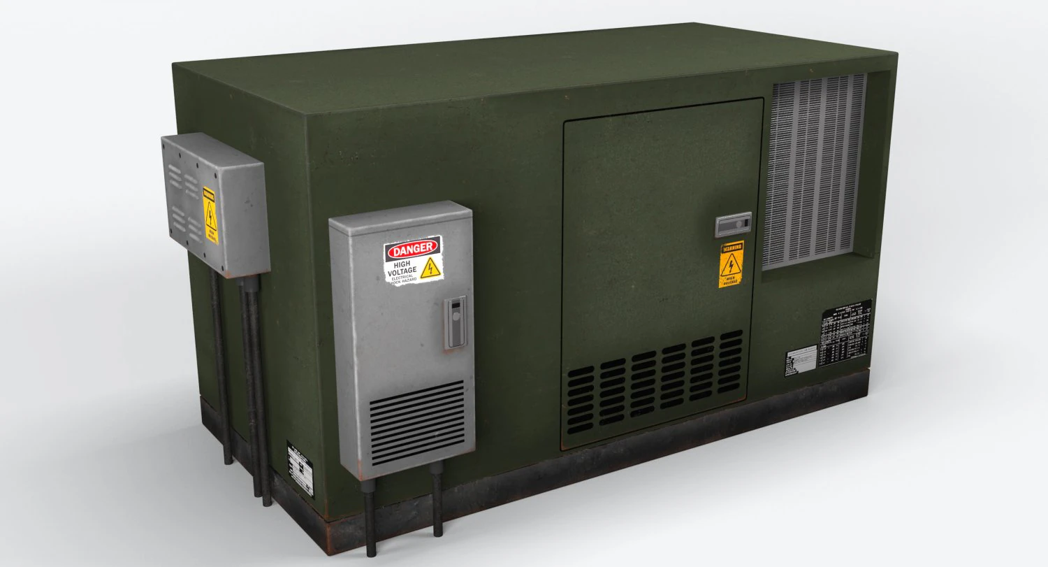 electrical box5 3D Model .c4d .max .obj .3ds .fbx .stl .blend 