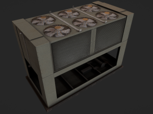 rooftop air conditioner1 Modelo 3D