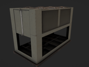 rooftop air conditioner1 Modelo 3D