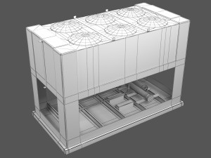 rooftop air conditioner1 Modelo 3D
