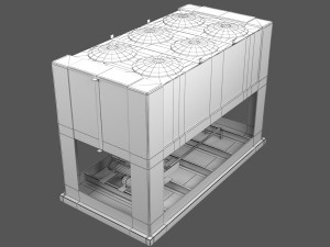 rooftop air conditioner1 Modelo 3D