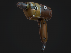 black and decker drill Modelo 3D