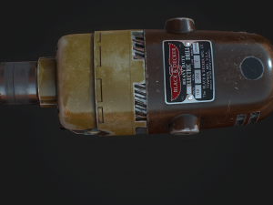 black and decker drill Modelo 3D