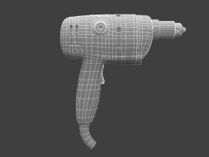 black and decker drill 3D Model