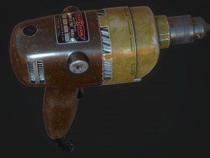 black and decker drill Modelo 3D