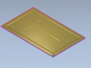 3डी मुद्रित दरवाजा 3D मॉडल