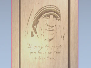 pintu ibu Teresa Model 3D