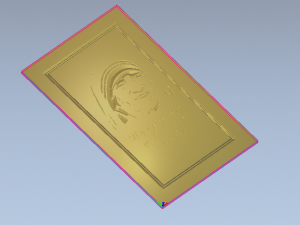 motherteresa door 3D Model