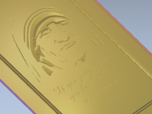 motherteresa door 3D Model
