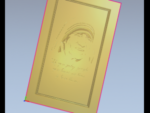 motherteresa door 3D Model