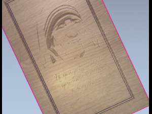 motherteresa door 3D Model