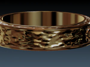 ring with armenian inscription 3D Print Model