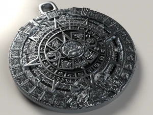pietra del sole azteco Modello di stampa 3D