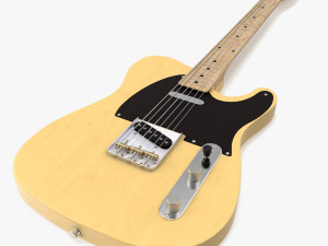 fender guitar 3D Model