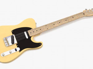 guitarra fender Modelo 3D
