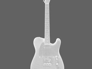 fender guitar 3D Model