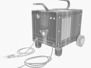 pbr welding machine 3D Model
