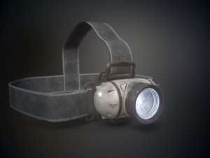 flashlight Model 3D
