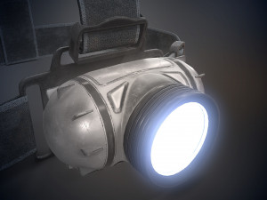 flashlight Model 3D