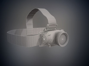 flashlight Model 3D