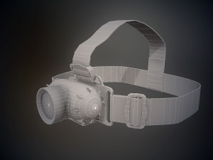 flashlight Model 3D