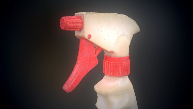 cleaning spray 3D Model .c4d .max .obj .3ds .fbx .stl .blend 