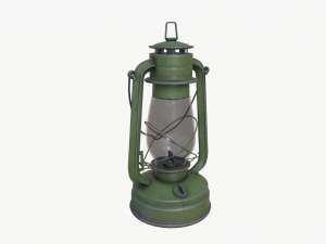 pbr oil lamp collection 3D-Modell