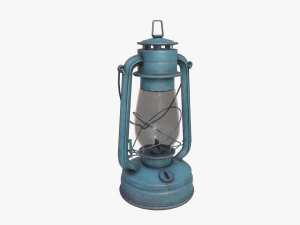 pbr oil lamp collection 3D Model