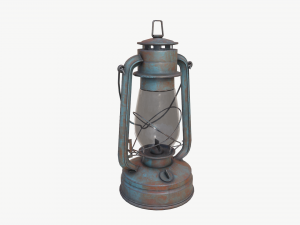 pbr oil lamp collection 3D-Modell